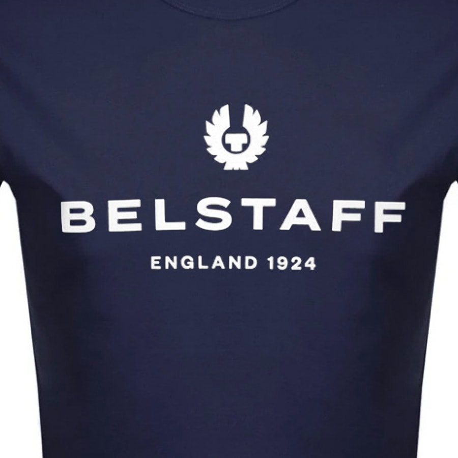 Alternative Image for ProductBelstaff Logo T Shirt Navy3